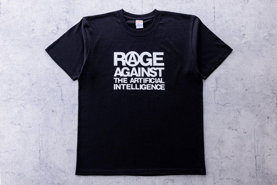 【受注生産】AI Tシャツ gizmodo(ブラック×ホワイト)