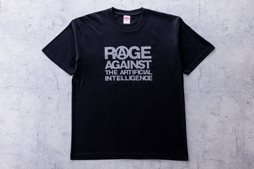 【受注生産】AI Tシャツ gizmodo(ブラック×グレー)