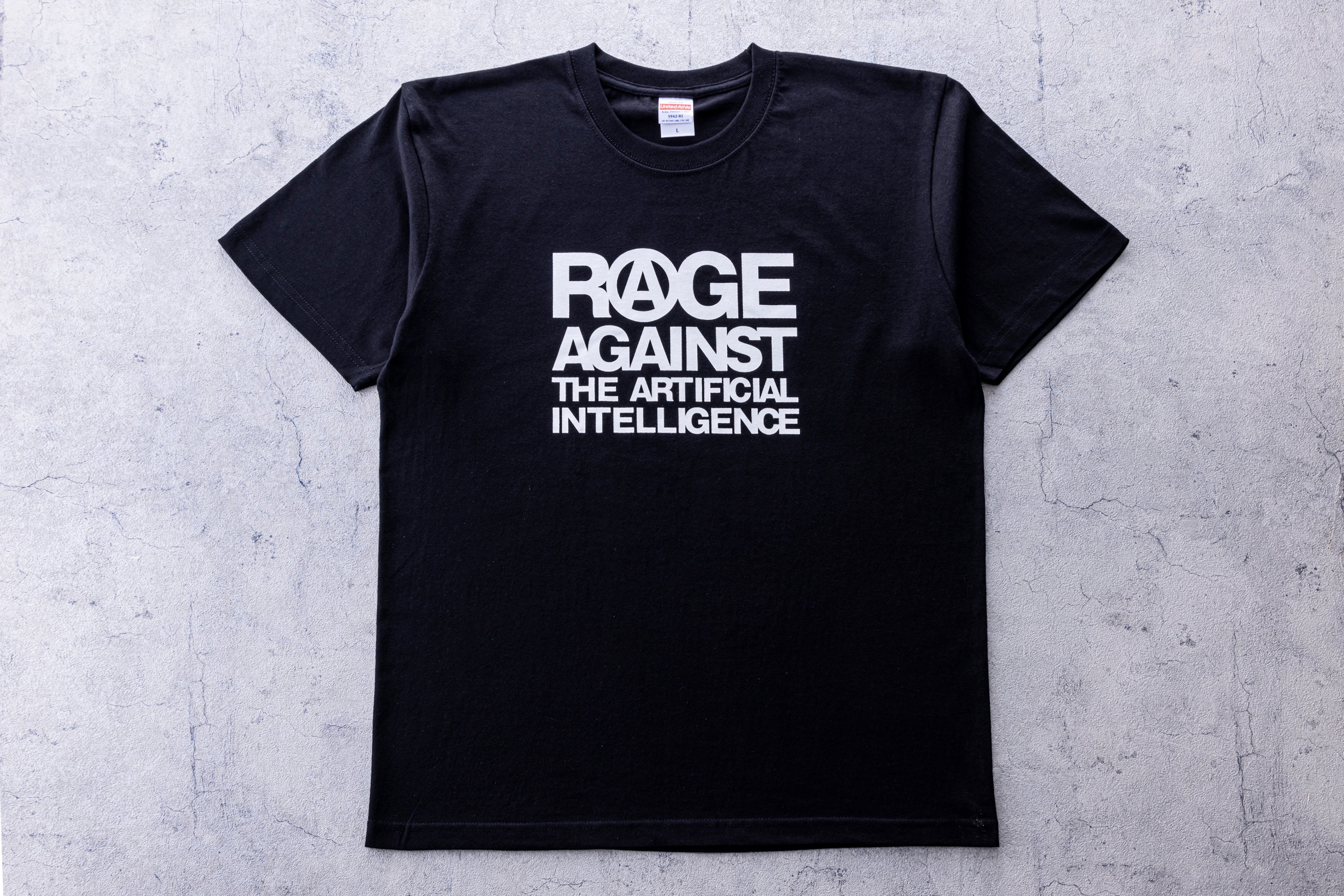 受注生産】AI Tシャツ gizmodo（ブラック×ホワイト） — ギズ屋台