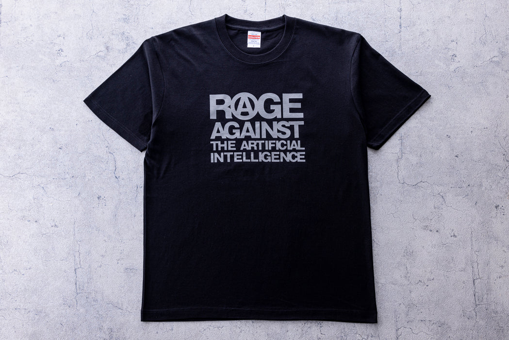 【受注生産】AI Tシャツ（ブラック×グレー）