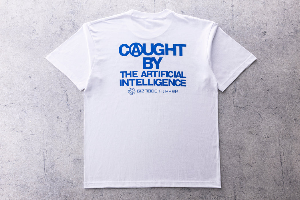 【受注生産】AI Tシャツ（ホワイト×ブルー）