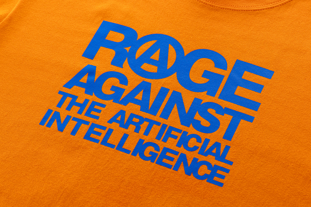 【受注生産】AI Tシャツ（オレンジ×ブルー）